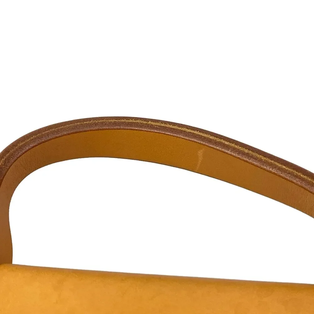 Hermès Herbag PM Handbag Cream Brown Toile GM Leather